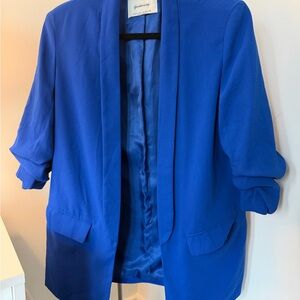 Stradivarius Royal Blue Women's Blazer